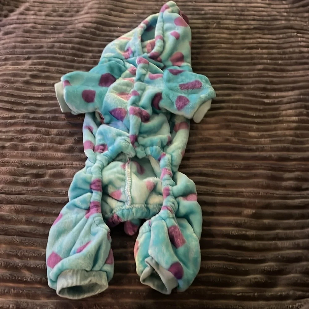 SHEIN Dog/Cat Monster Outfit Sz XL but definitely runs really small So Cute